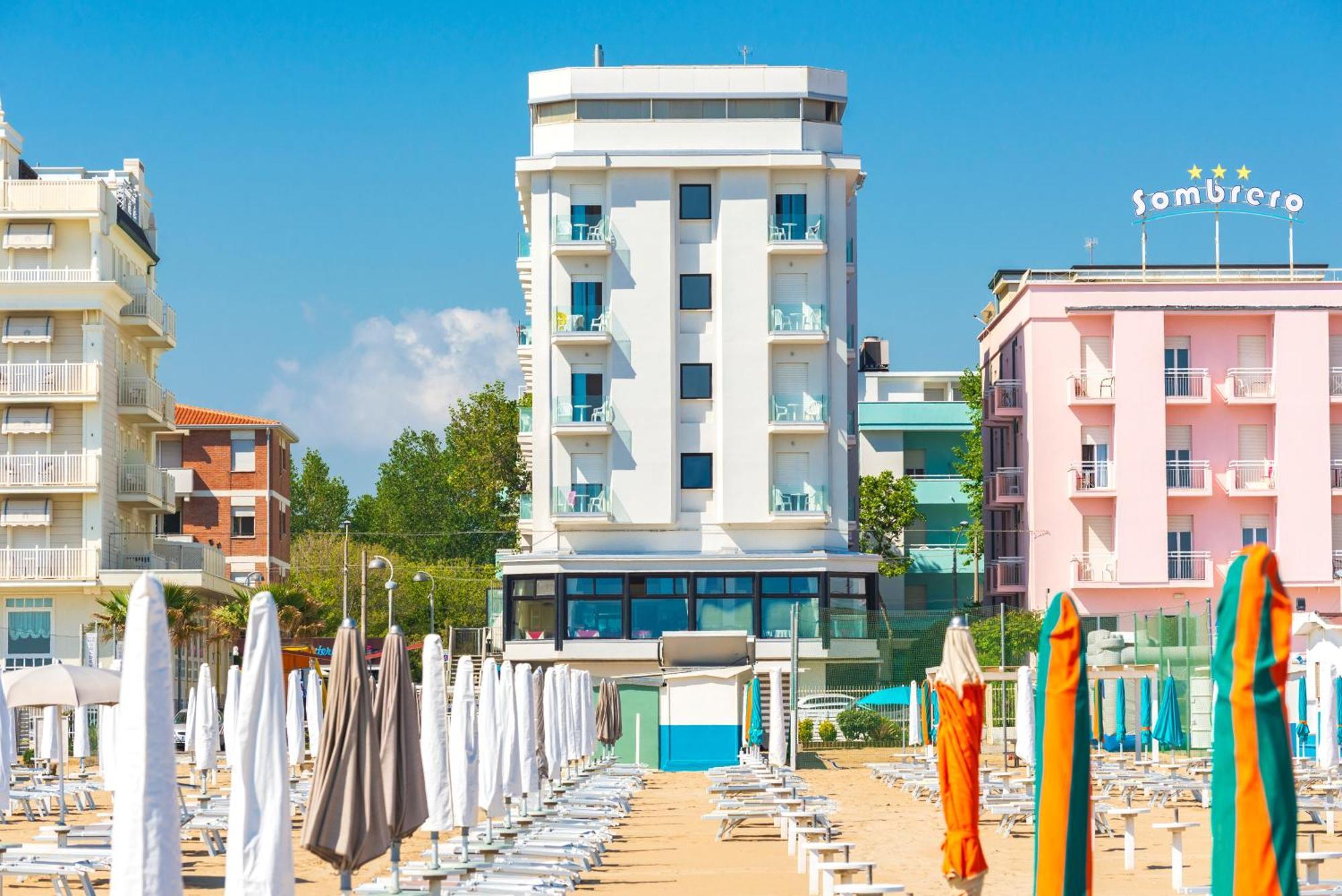 Grand Meeting Hotel Римини Экстерьер фото